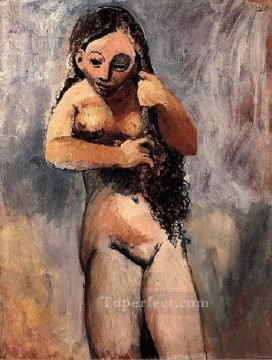Tyalet 6 1906 cubista Pablo Picasso Pinturas al óleo